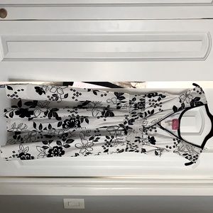 Nina Piu black and white dress